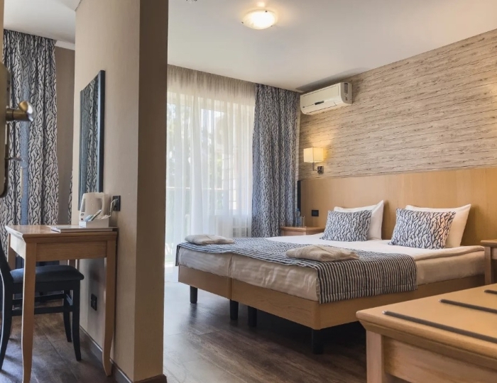 Делюкс 2-местный 1-комнатный корп.2 - Отель «Рассветы Закаты» Песчаное