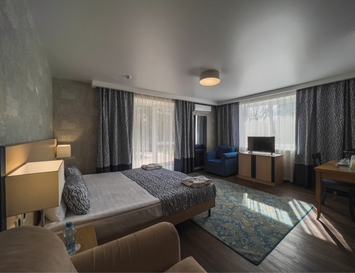 Делюкс 2-местный 1-комнатный с террасой корп.3 - Отель «Рассветы Закаты» Песчаное