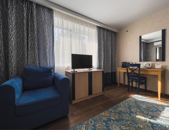 Делюкс 2-местный 1-комнатный с террасой корп.3 - Отель «Рассветы Закаты» Песчаное