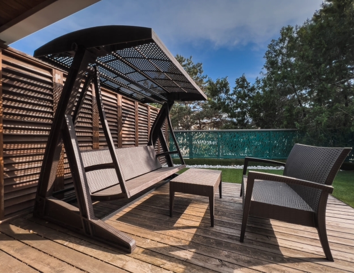 Делюкс 2-местный 1-комнатный с террасой корп.3 - Отель «Рассветы Закаты» Песчаное