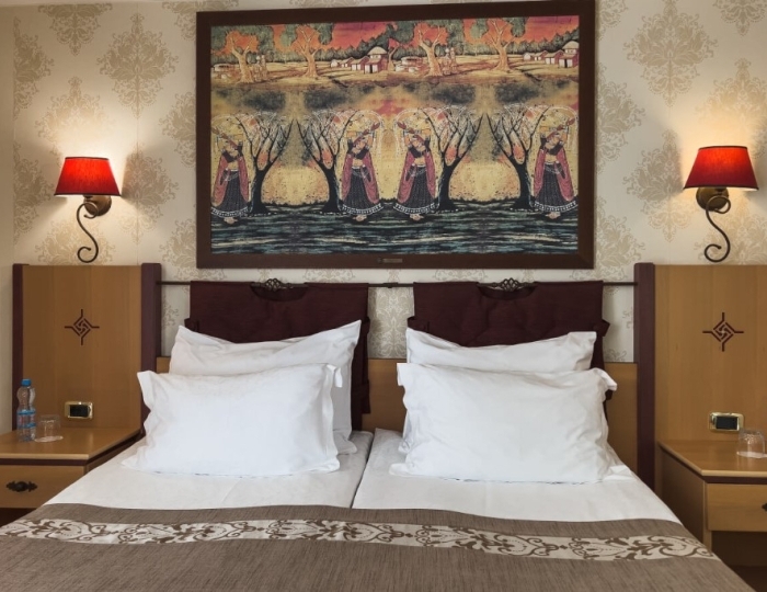 Делюкс Премиум 2-местный 1-комнатный корп.1 Премиум+АБК - Отель «Рассветы Закаты» Песчаное