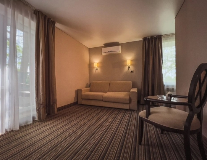 Делюкс 2-местный 1-комнатный с террасой корп.2 - Отель «Рассветы Закаты» Песчаное