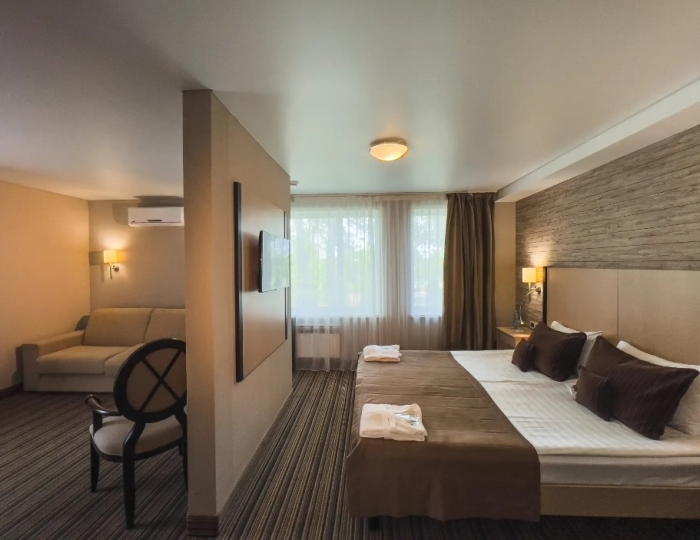 Делюкс 2-местный 1-комнатный с террасой корп.2 - Отель «Рассветы Закаты» Песчаное