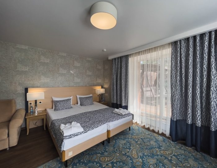 Делюкс 2-местный 1-комнатный с террасой корп.3 - Отель «Рассветы Закаты» Песчаное